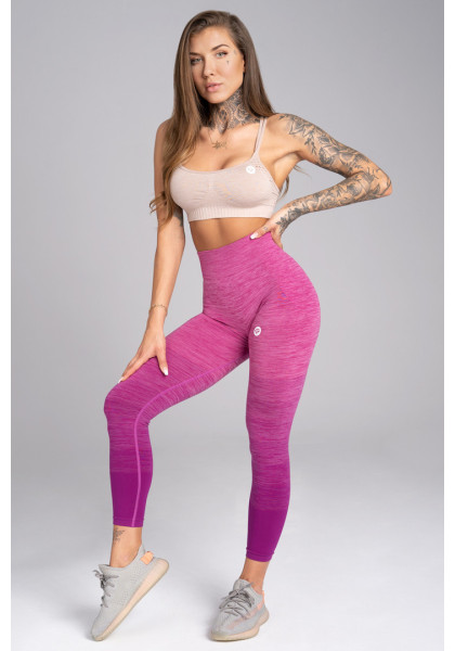 Ombre Seamless Fitness Leggings - Gym Glamour