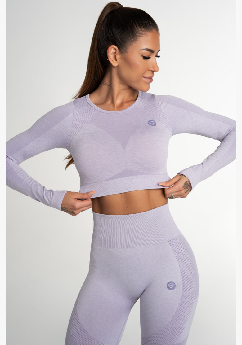 Crop Top Gym Glamor Fusion Lavender