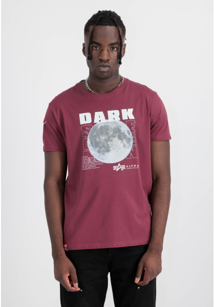 T-shirt Alpha Industries Dark Side burgundy