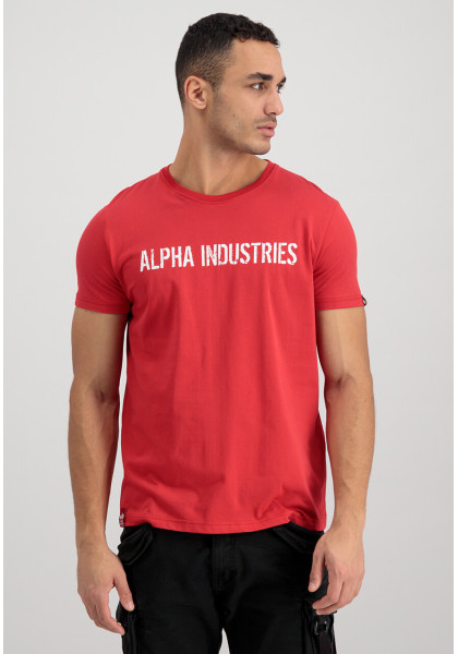 T-shirt Alpha Industries RBF Moto T red white