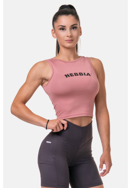 NEBBIA Fit & Sporty top pink