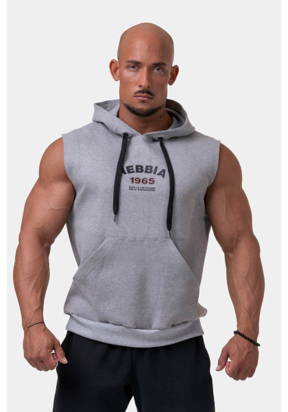 NEBBIA Golden Era hooded ragtop grey