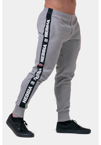 NEBBIA Golden Era sweatpants grey