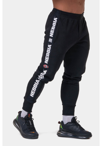 NEBBIA Golden Era sweatpants black