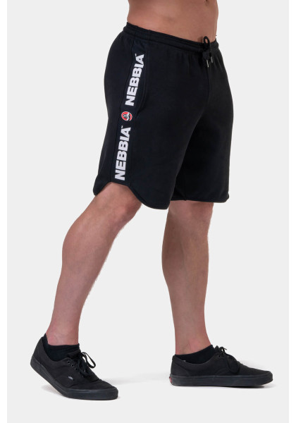 NEBBIA Legend-approved shorts black