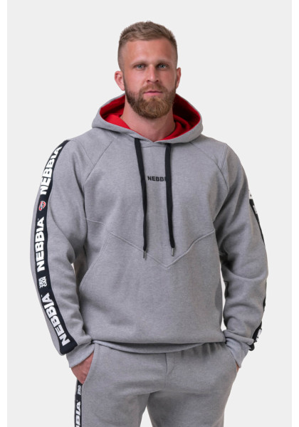 NEBBIA Unlock the Champion hoodie grey