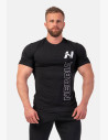 You too will shine in the men's Vertical Logo NEBBIA T-shirt. 