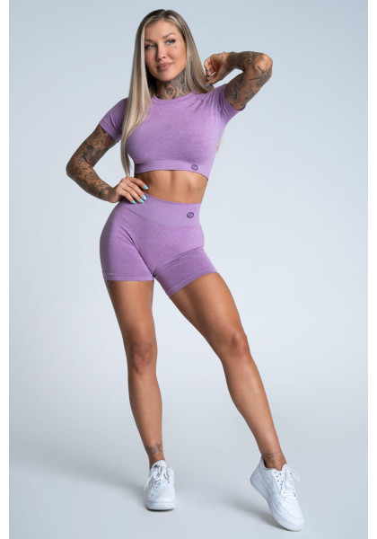 Shorts Gym Glamour Lilac