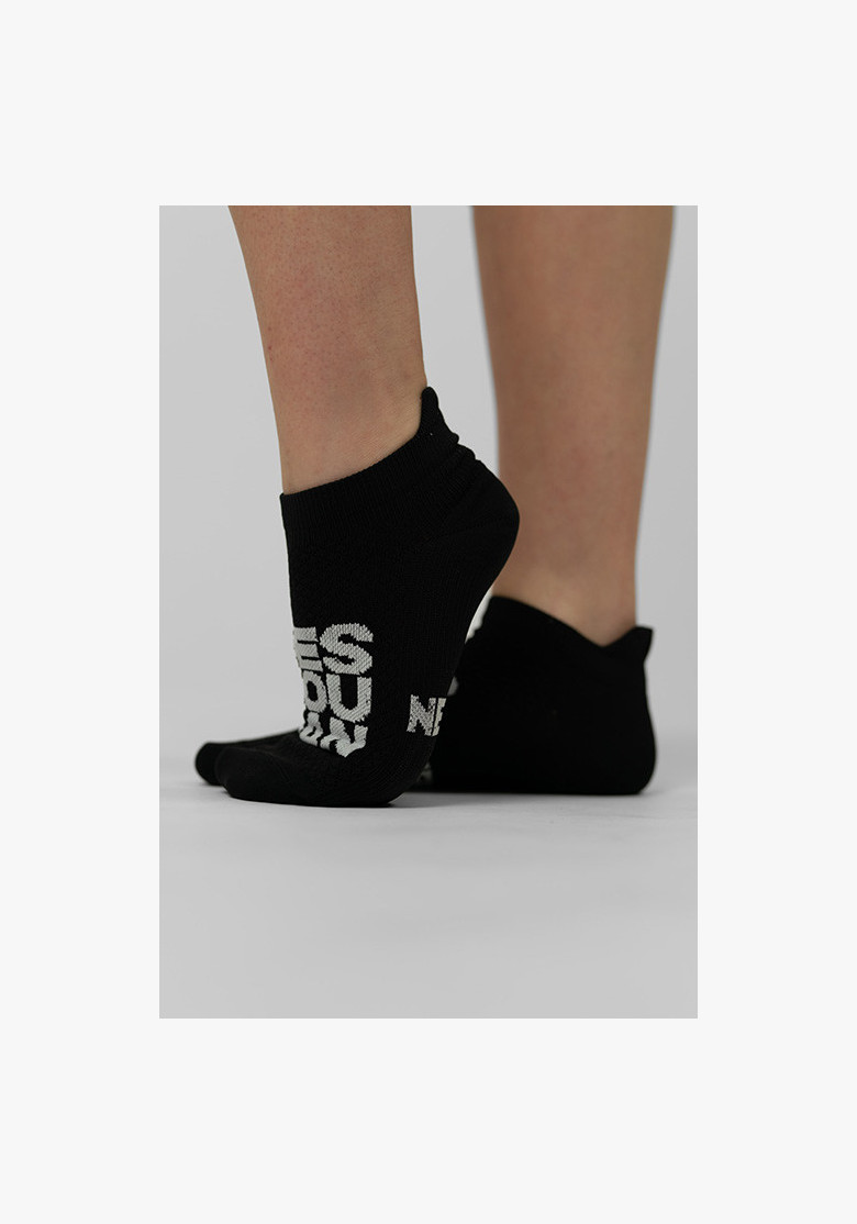 NEBBIA "HI-TECH" crew socks YES YOU CAN black