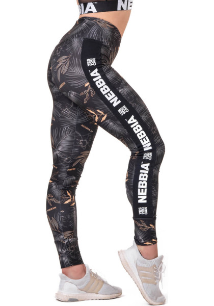 NEBBIA High-waist Performance leggings black