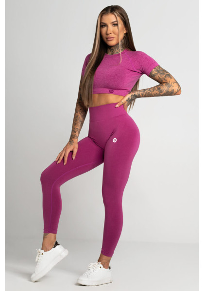 Gym Glamour Second Skin Pink Leggings