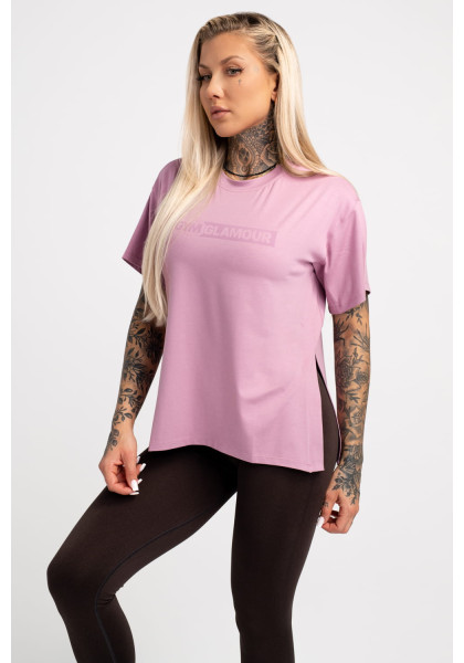 T-shirt Gym Glamour GLAMOUR Pink