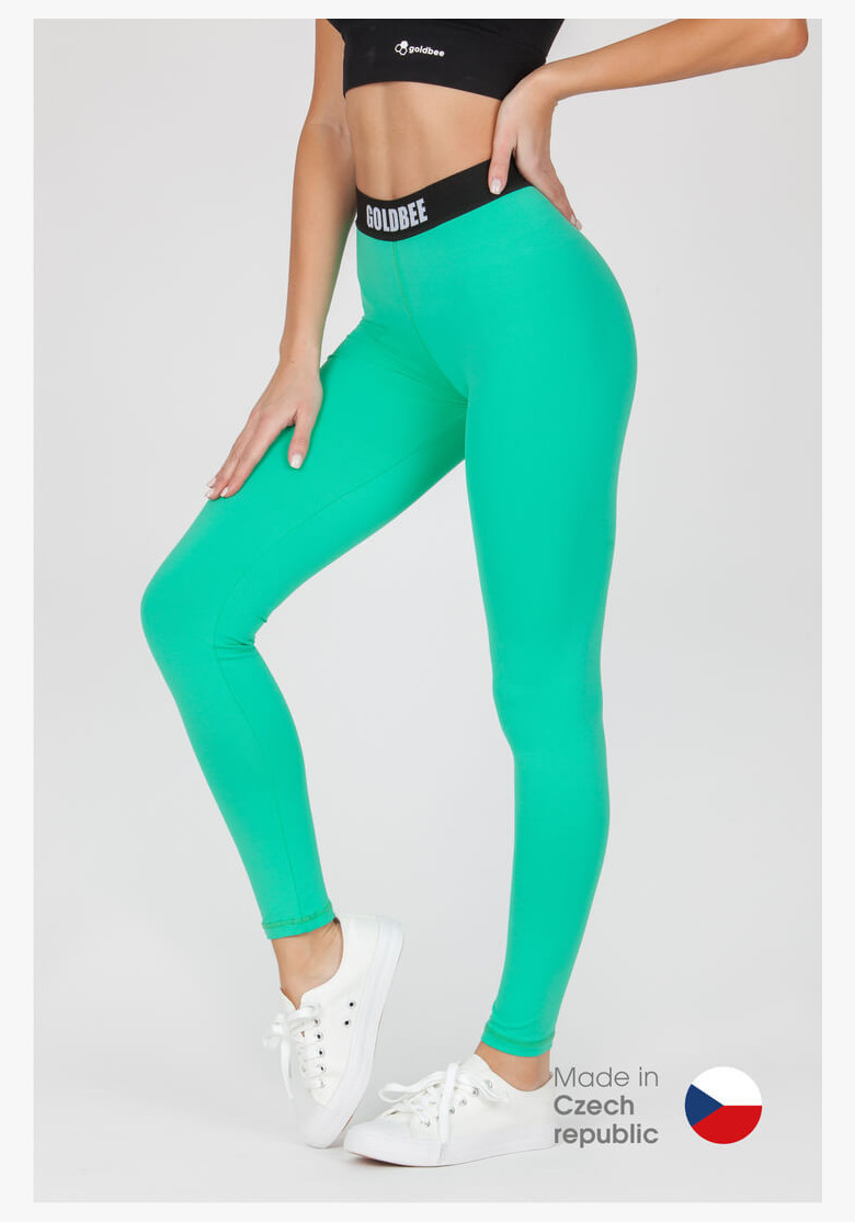 GoldBee BeOne Aqua Green Leggings