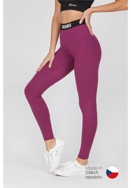 GoldBee BeOne Wine Leggings