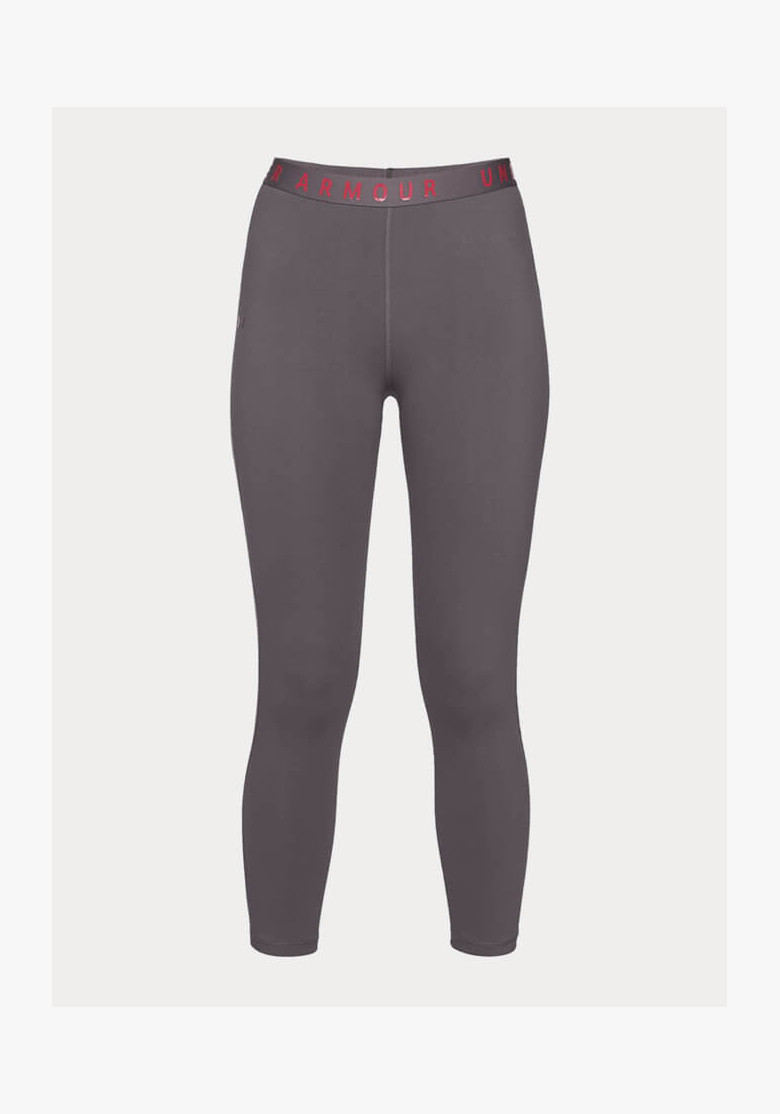 Under Armour FAVORITE MESH CROP Ash Taupe Leggings