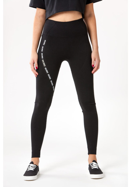 GoldBee BeSeamless Ripple Black Leggings