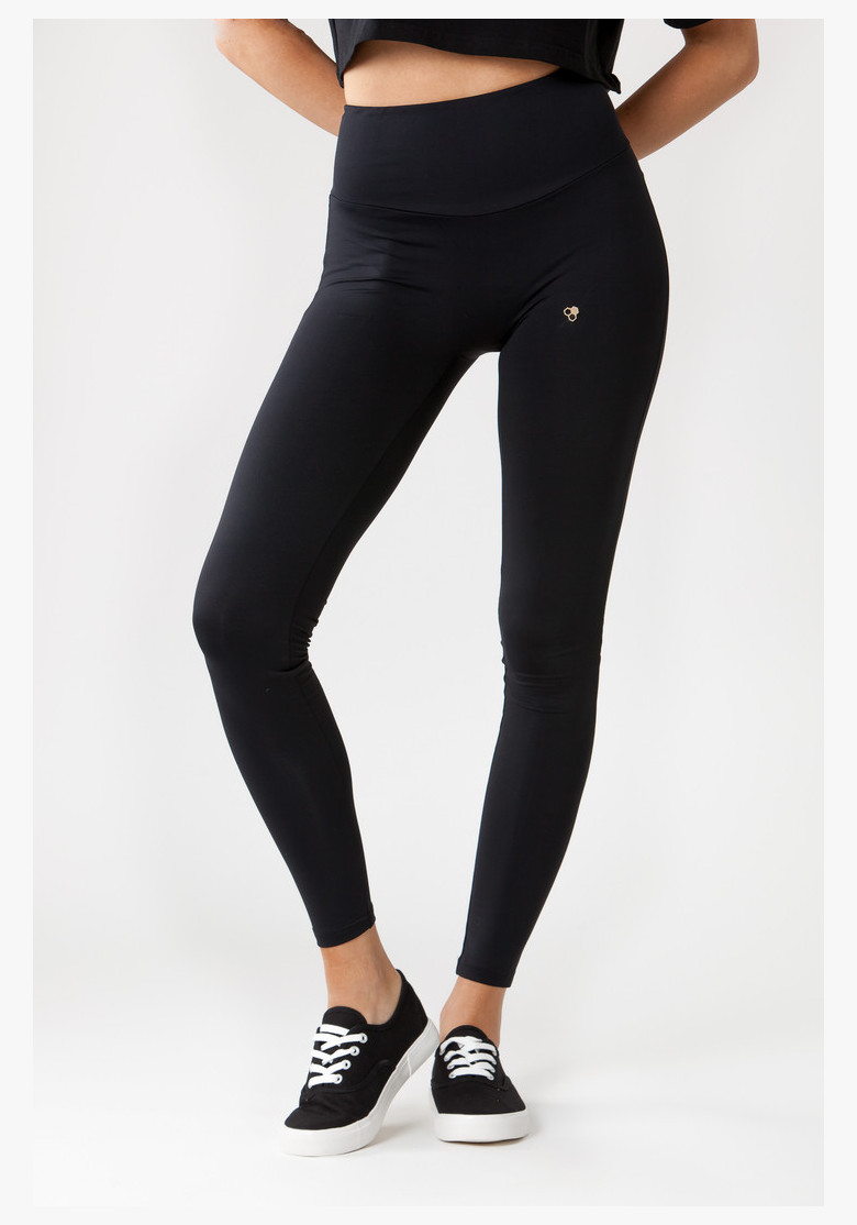 GoldBee HoneyComb Black Leggings