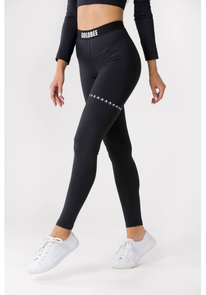 GoldBee Honeyring Black Leggings