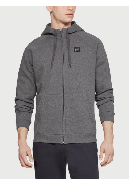 Sweatshirt Under Armour Rival Fleece Fz Hoodie Gray