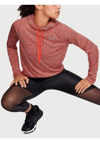 Under Armour Tech LS Hoody 2.0 Twist Pink