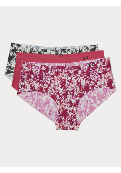 Panties Under Armour PS Hipster 3Pack Print Aubergine