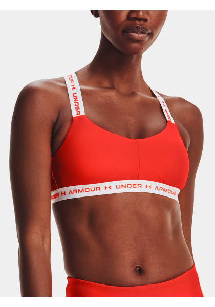 Under Armour Crossback Low Phoenix Fire Bra