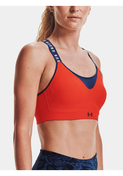 Under Armour Infinity High Bra Phoenix Fire