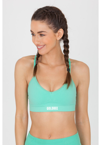 GoldBee BeSport Icegreen Bra