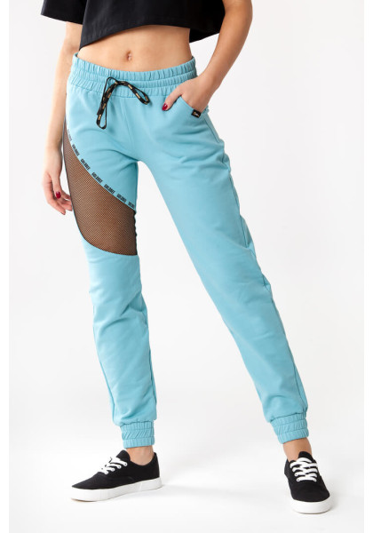 GoldBee Chicago Dusty Aqua Sweatpants