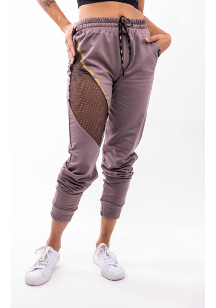 GoldBee Chicago Taupe Sweatpants