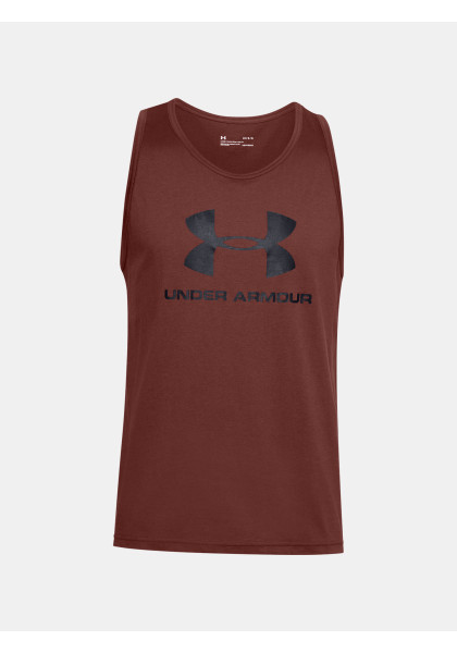 T-shirt Under Armour UA SPORTSTYLE LOGO TANK Cinna Red