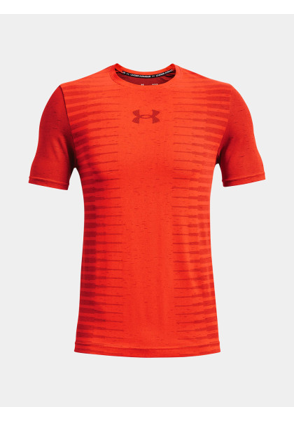 T-shirt Under Armour Seamless Wordmark SS Orange