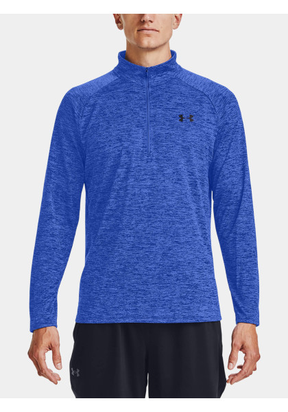 T-shirt Under Armour Tech 2.0 1/2 Zip Emotion Blue