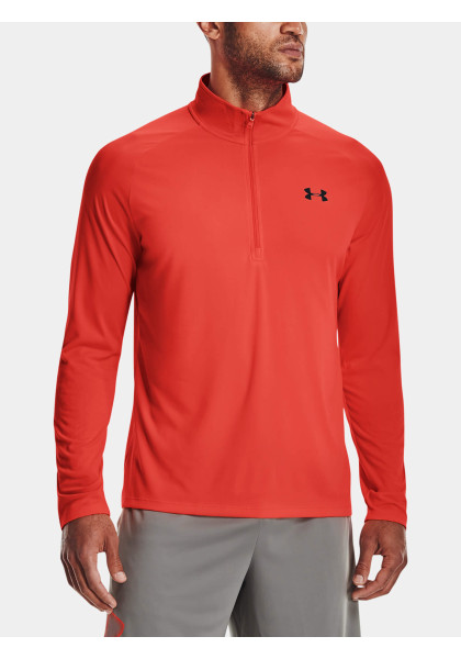 T-shirt Under Armour Tech 2.0 1/2 Zip Phoenix Fire