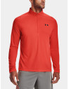 Golfový top Under Armour Tech 2.0 voľnejšieho strihu s 1/2 zipsom. Tkanina Under ArmourTech je vyrobená špeciálnou technológiou Moisture Transport System, ktorá je rýchloschnúca, ultra mäkká a odvádza pot, takže rýchlo schne.