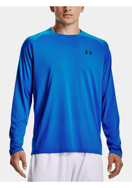 Under Armour Tech 2.0 LS Blue Circuit T-shirt