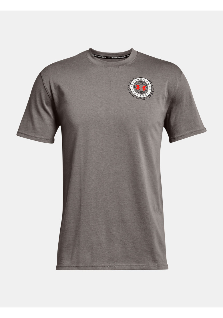 T-shirt Under Armour UA ALMA MATER CREST HW Concrete