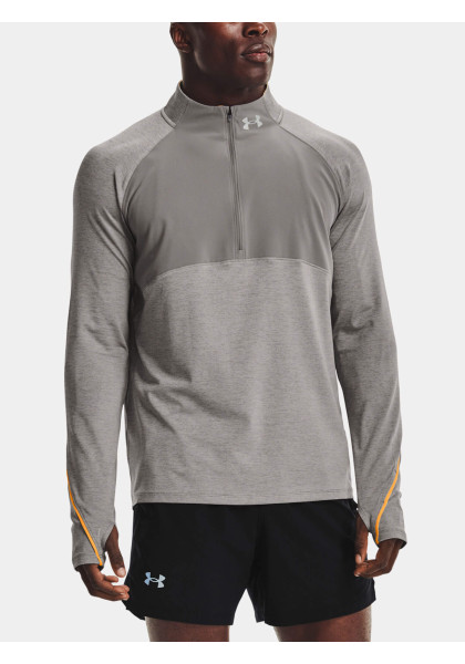 T-shirt Under Armour UA Qualifier Run 2.0 1/2 Zip Gray