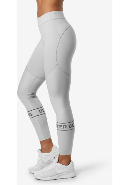 CHRYSTIE SHINY FROST GREY Leggings - Better Bodies