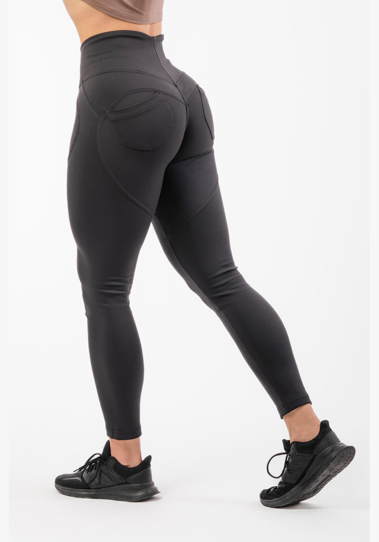 NEBBIA Lifting Effect Bubble Butt Leggings High Waist Black