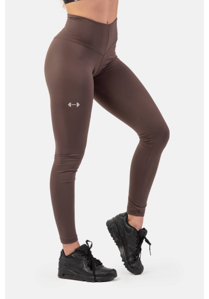 NEBBIA Classic Performance High Waisted Leggings Brown