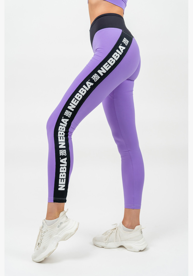 NEBBIA High waisted leggings ICONIC lilac