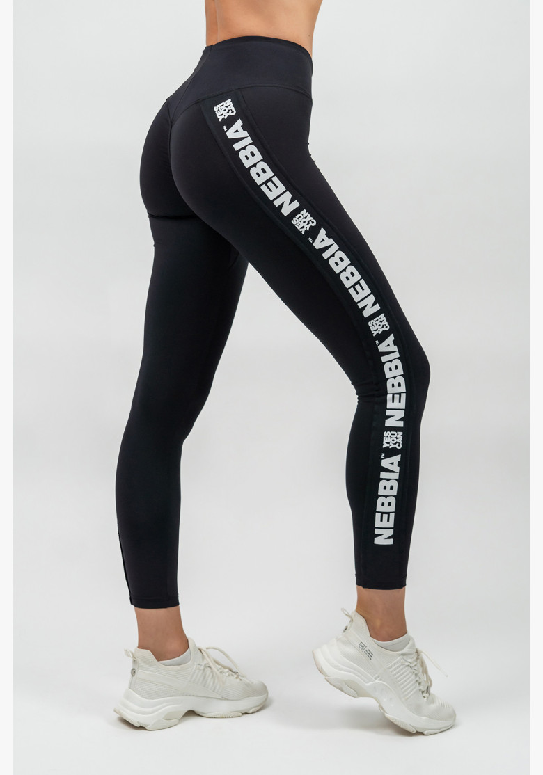 NEBBIA High waisted leggings ICONIC black