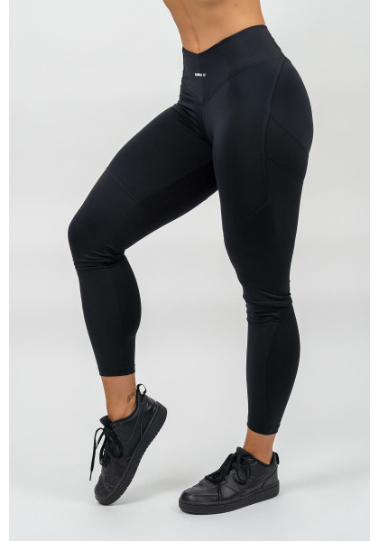 NEBBIA Shaping leggings with high waist GLUTE PUMP black