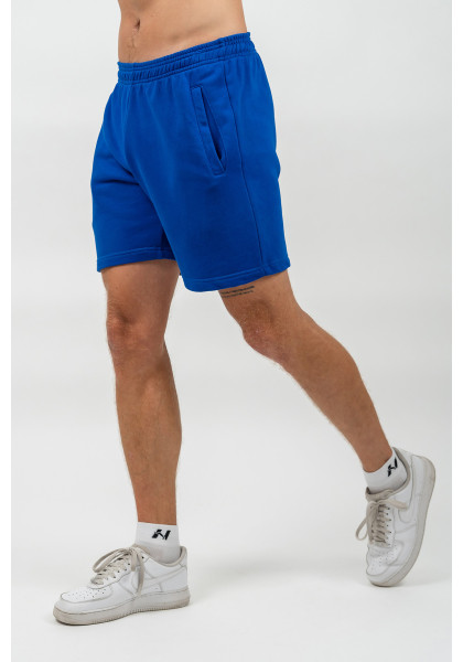 NEBBIA tracksuit relaxed-fit shorts MAXIMUM blue