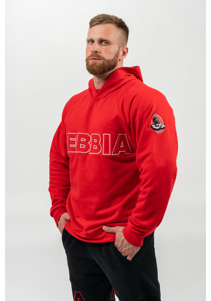 NEBBIA Hoodie LEGACY red