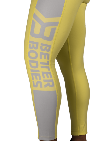 Better Bodies Chrystie High Tights Yellow –