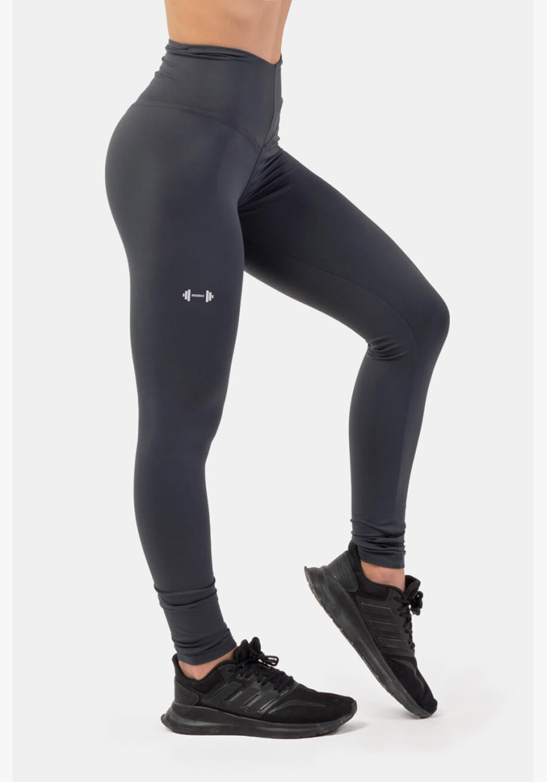 NEBBIA Classic Performance high waist leggings grey