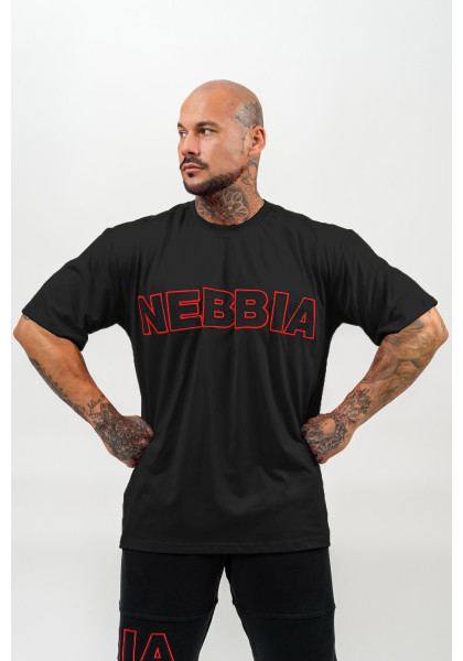 NEBBIA T-shirt with short sleeves LEGACY black