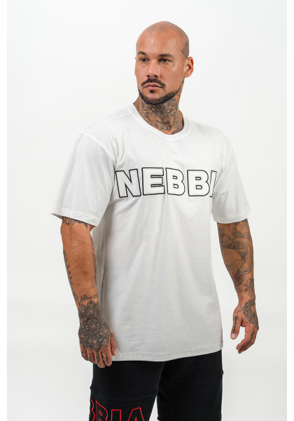 NEBBIA T-shirt with short sleeves LEGACY white